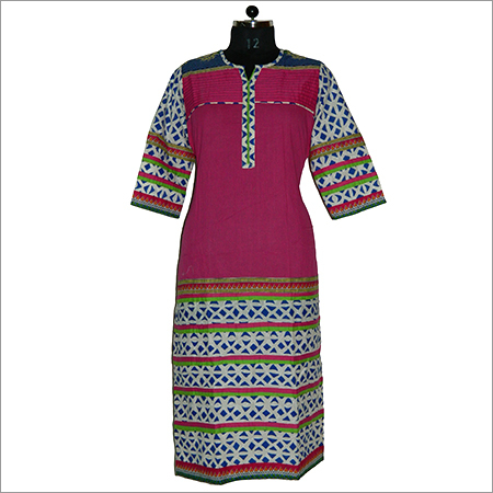 Designer Ladies Cotton Kurtis