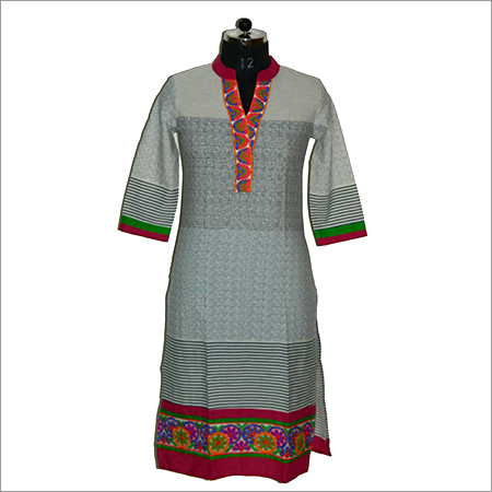 Designer Printed Cotton Kurtis