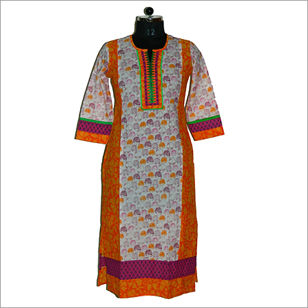 Designer Printed Kurtis