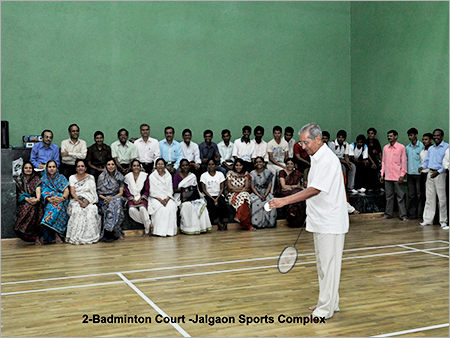Badminton Court Wooden Flooring
