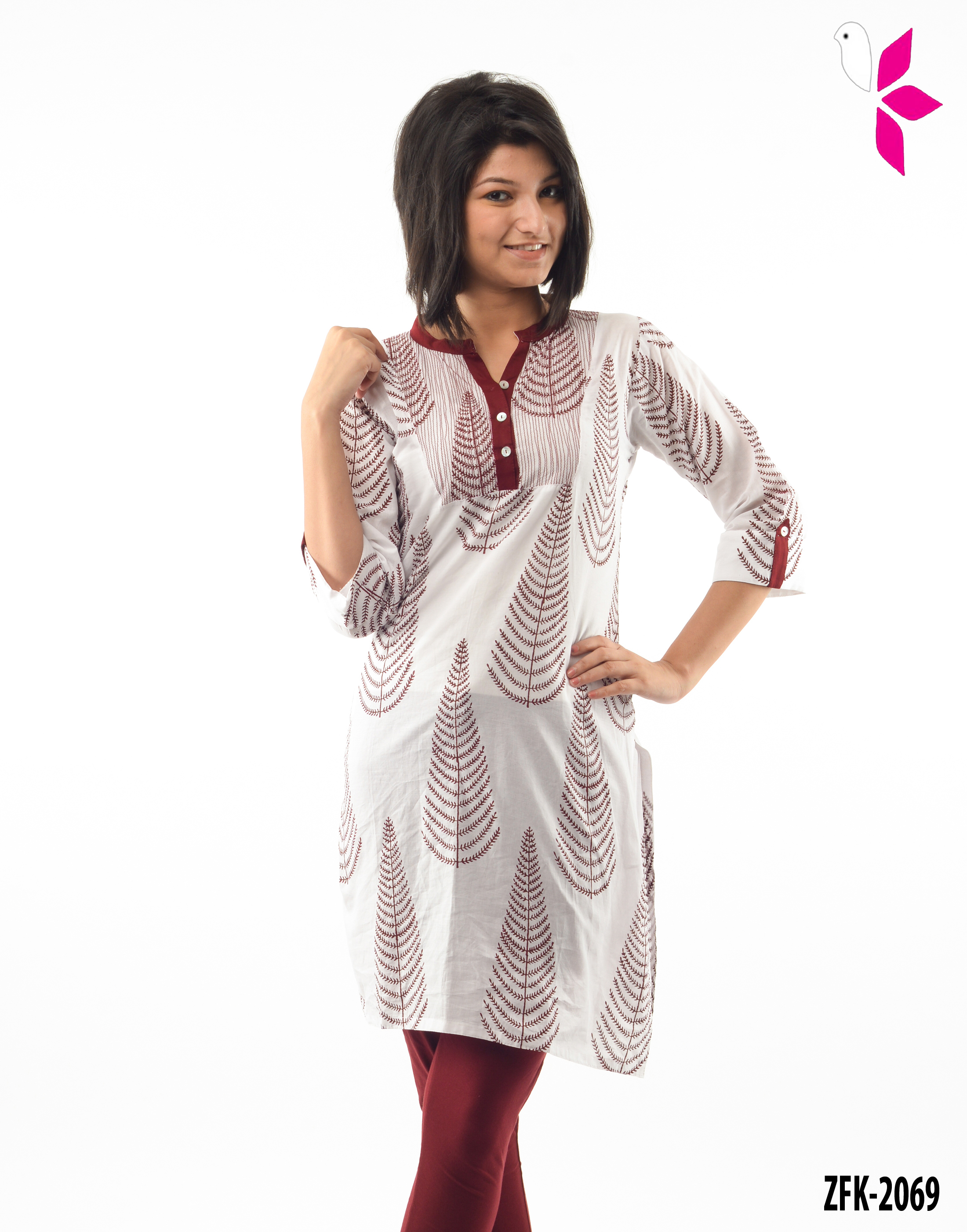 Cotton Block Printed Kurti