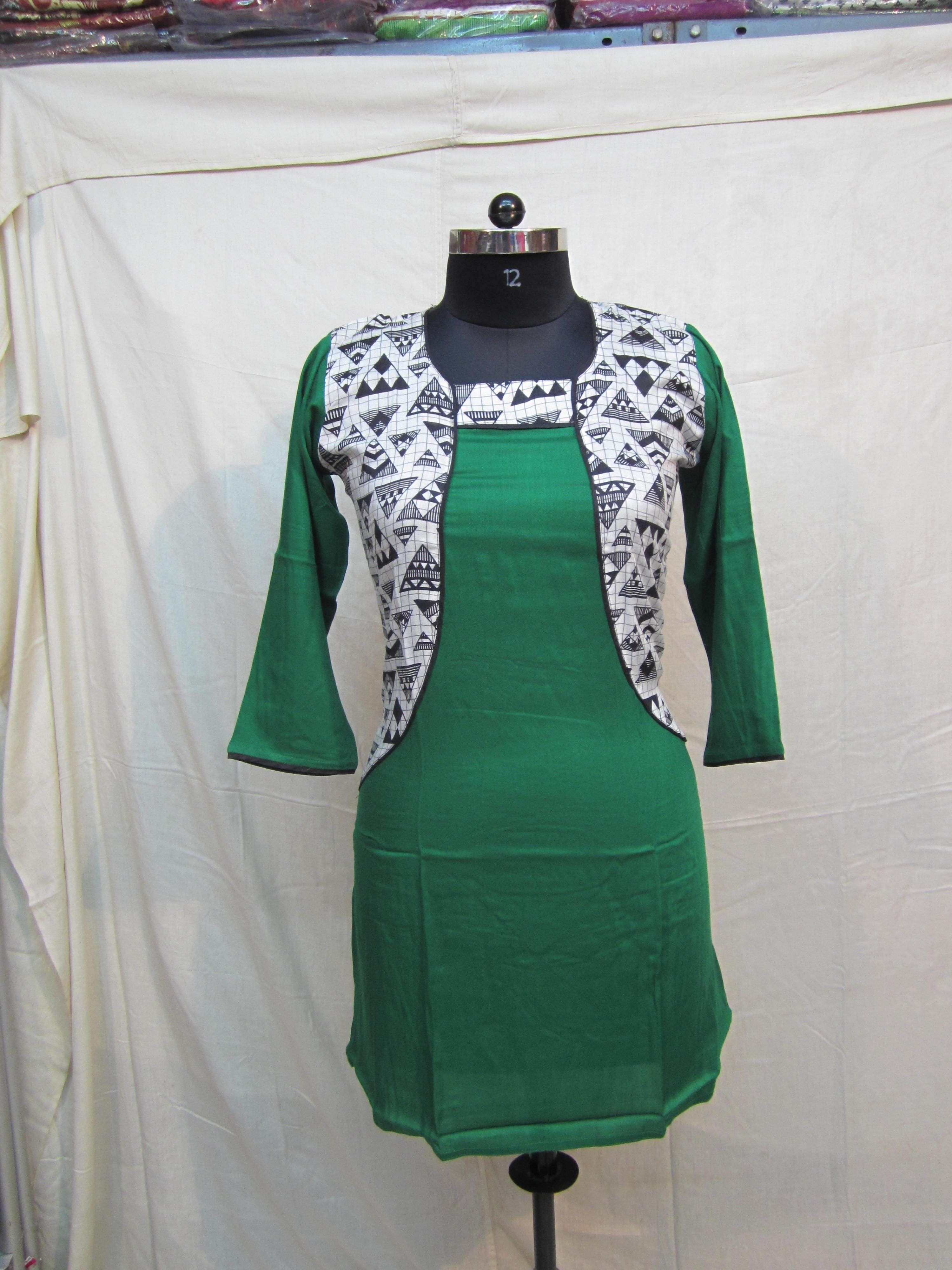Rayon Printed Kurti