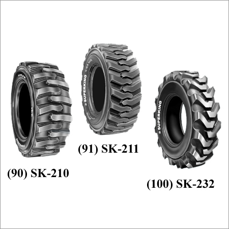 स्किड स्टीयर और डंपर टायर