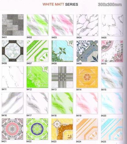 मल्टी कलर मैट सिरेमिक टाइल्स