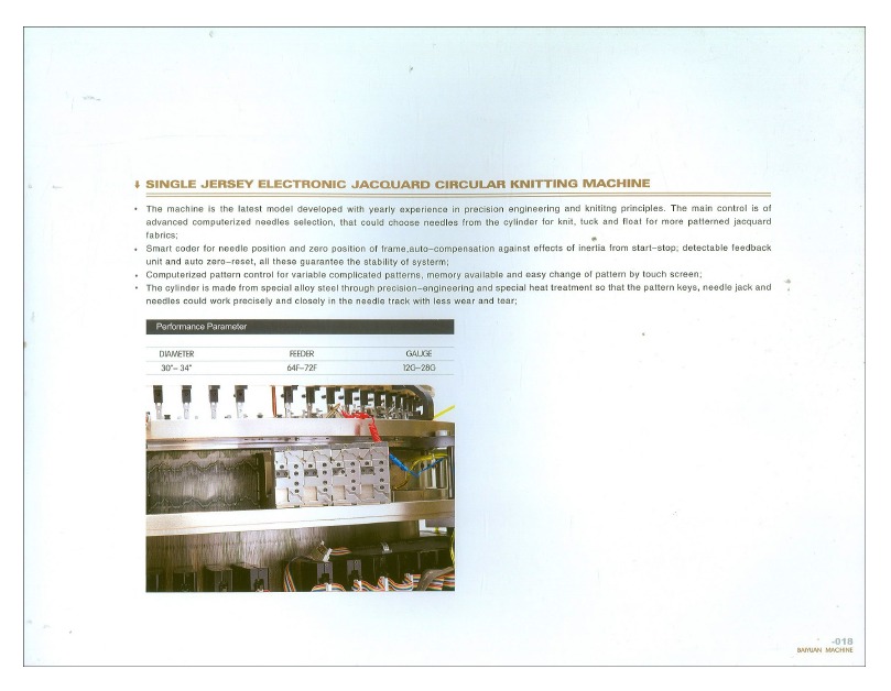 Circular Knitting Machine - Computerized, Quality Assured Components | Hassle-free Working, Advanced Production Unit, Textile Industry Application