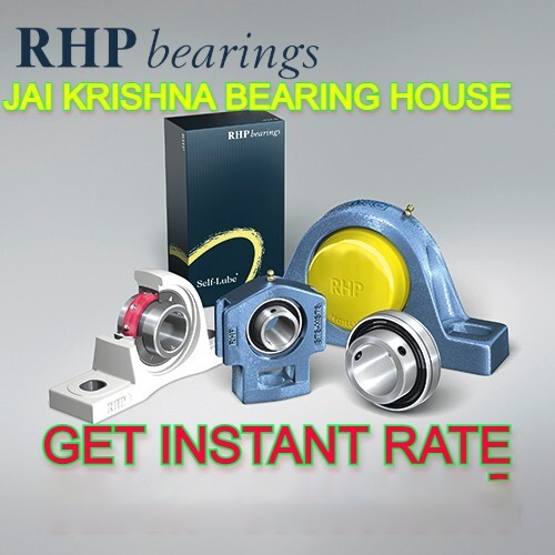 Angular Contact Bearings RHP - Stainless Steel, Double Row, Silver | Ball Bearing for Machinery Use, Grease Lubrication, High Load Capacity