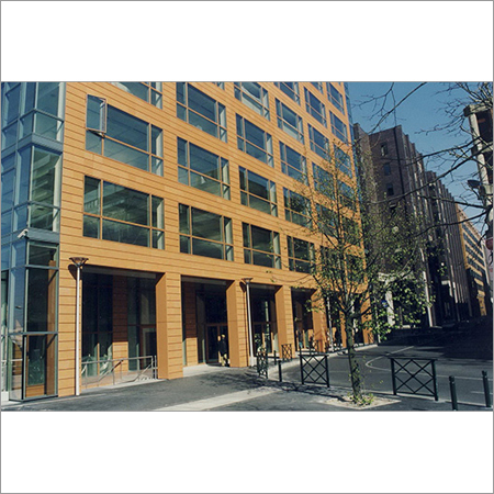 टिम्बर टेराकोटा क्लैडिंग