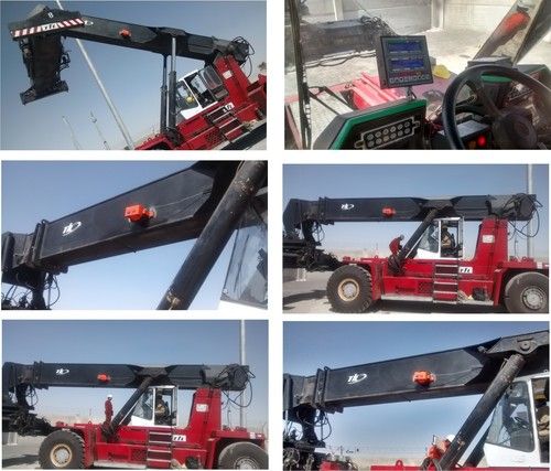 Total Movement Indicator For Reach Stacker Cranes