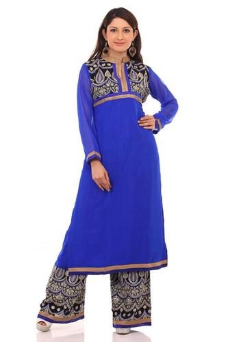 फैंसी कढ़ाई सूट