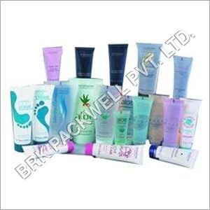 White Printed Cosmetics Tube