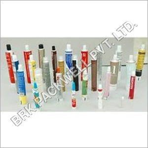 रेड कोलैप्सिबल प्रिंटेड ट्यूब