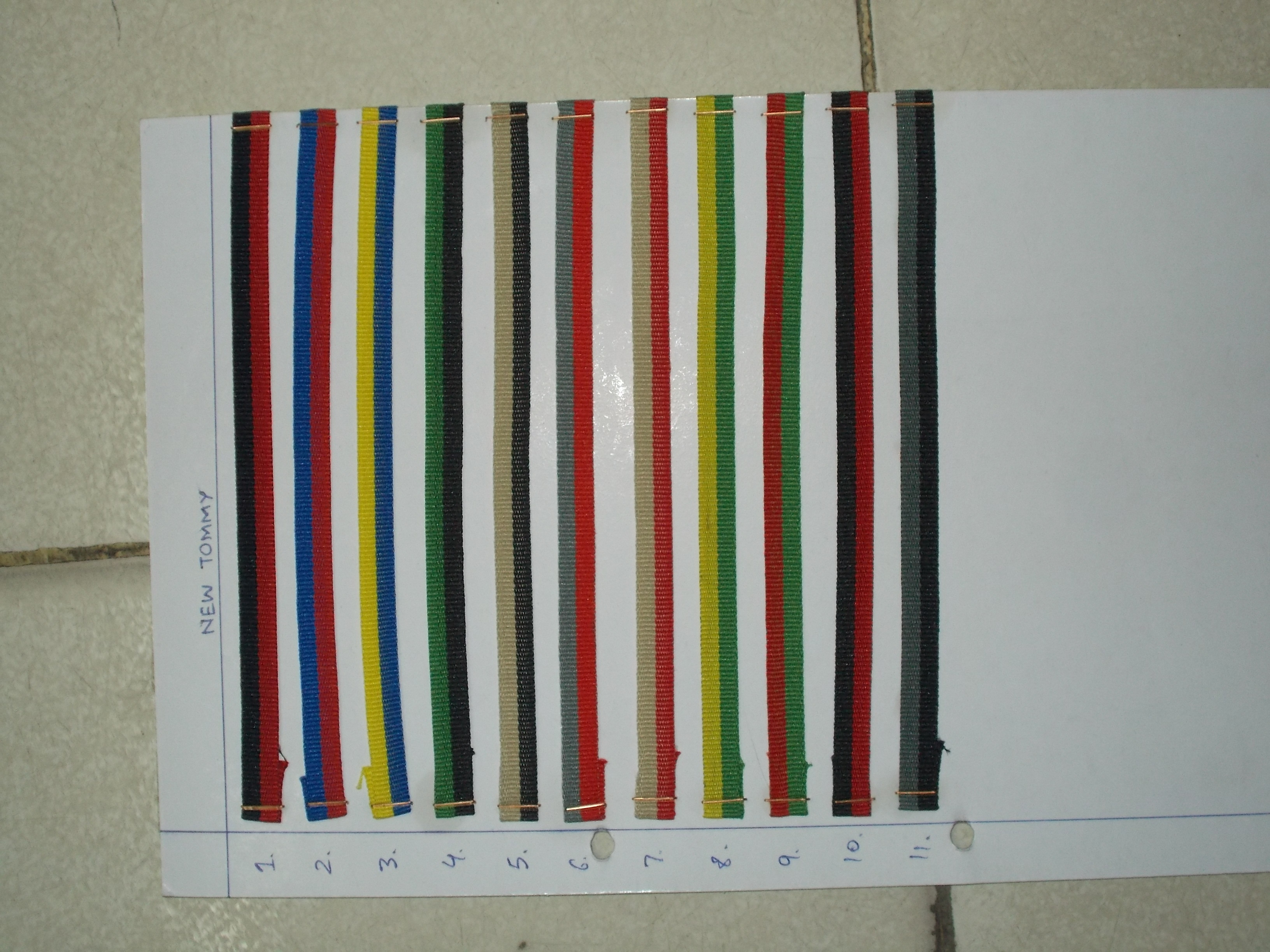 Multi Colour Tapes - Polyester, 25 To 100 Meter Length, 50.8 Millimeter Width | Multi-color Checked Pattern, Reversible Design, High Strength