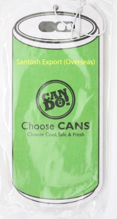 Car Air Freshener - High Density Paperboard, 90 Mm Max Size, Printed Cmyk With Custom Shape | Slow Diffusion, 80 Water-based & 20 Essential Oil Fragrances
