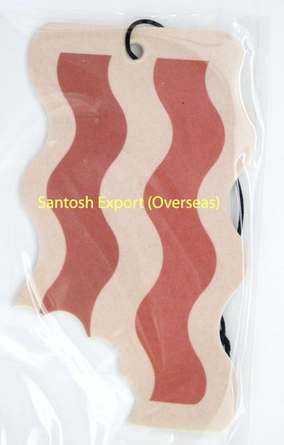 Car Air Freshener - High Density Paperboard, 90 Mm Max Size, Printed Cmyk With Custom Shape | Slow Diffusion, 80 Water-based & 20 Essential Oil Fragrances