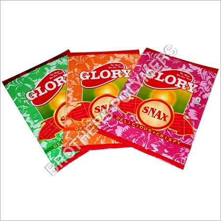 Namkeen Pouches - Plastic, 80 Micron Thickness, Multi Color, Opaque | Lightweight Design, Easy Sealing, Enhanced Shelf Life Preservation