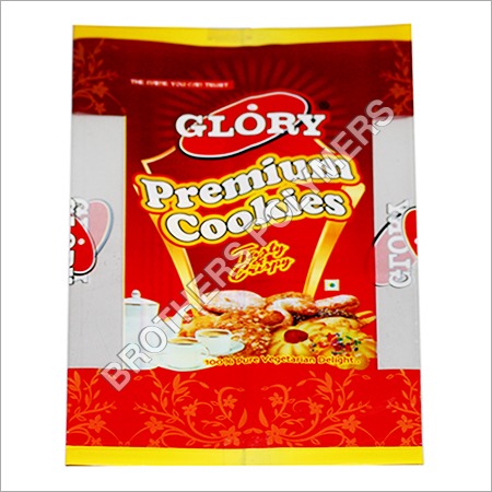 लाल कुकीज़ पॉलिएस्टर पाउच