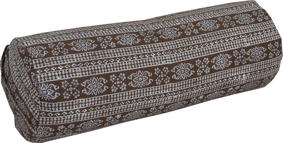 Cylindrical Bolsters Block Printed Application: Home