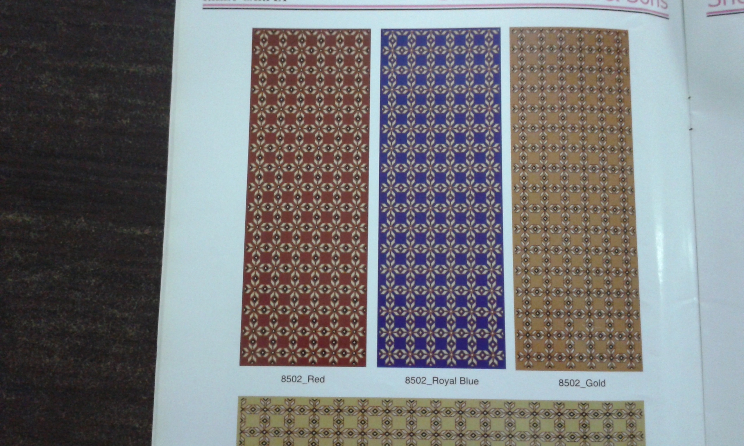 Tent And Runner Carpet