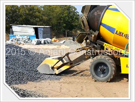 Self Loading Ajax Fiori Concrete Mixer