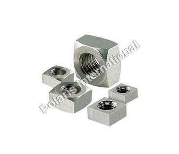 Brass Squaress  Nuts - Color: Silver