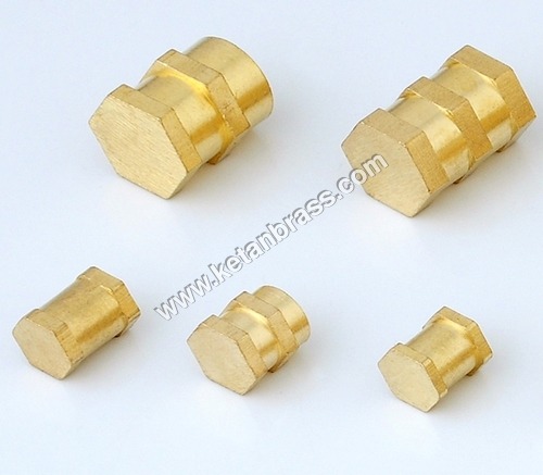 Brass End Hex Inserts