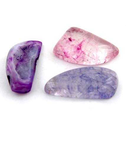 बारिश्ह जेम्स 120ct अनट्रीटेड बोत्सवाना एगेट ढीले रत्न लॉट