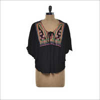 कॉटन एम्ब्रॉइडरी टॉप
