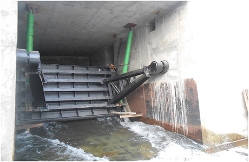 हाइड्रोलिक गेट लिफ्टिंग सिस्टम