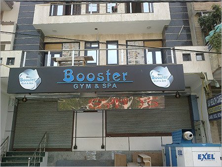 एक्रिलिक एसीपी साइन बोर्ड