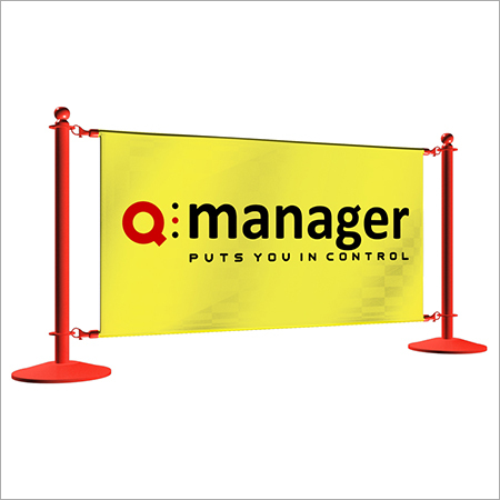 पाउडर-कोटेड कैफे बैरियर्स