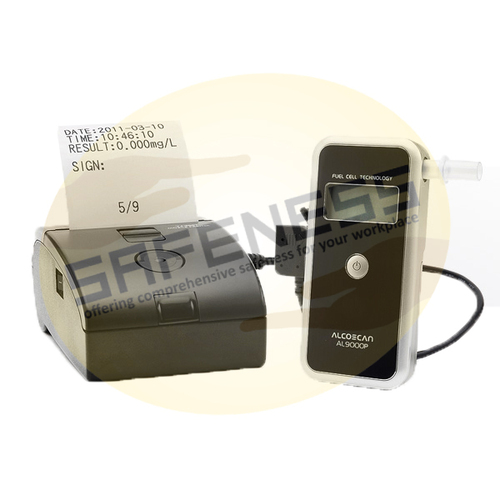 फ्यूल सेल अल्कोहल डिटेक्टर प्रिंटर के साथ