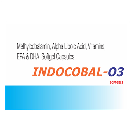 Indocobal-03 Softgel Capsules - Capsule Shape: Oval