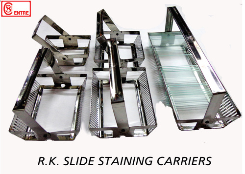 सिल्वर लेबोरेटरी स्लाइड कैरियर