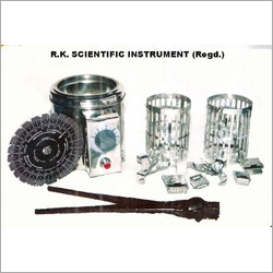 सिल्वर एंड व्हाइट टिश्यू प्रोसेसर बास्केट