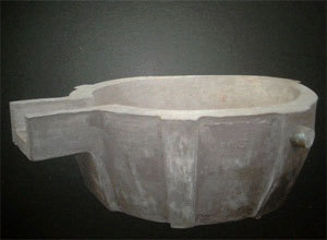 कास्ट आयरन गोल पैन