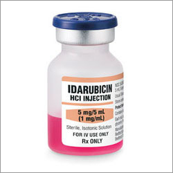 Idarubicin Injection - 5 ml Liquid Form | Anti-Cancer Treatment for Adults, Teenagers, Women, Safe Storage in Cool & Dry Place