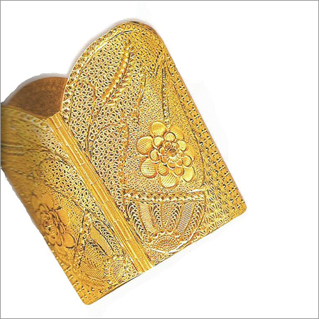 फैंसी गोल्ड प्लेटेड कड़ा