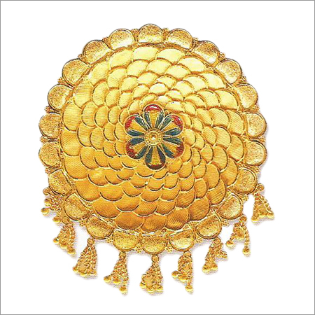 सोने की प्लेटेड जूड़ा पिन