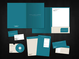 Multicolor Presentation Folder Designing