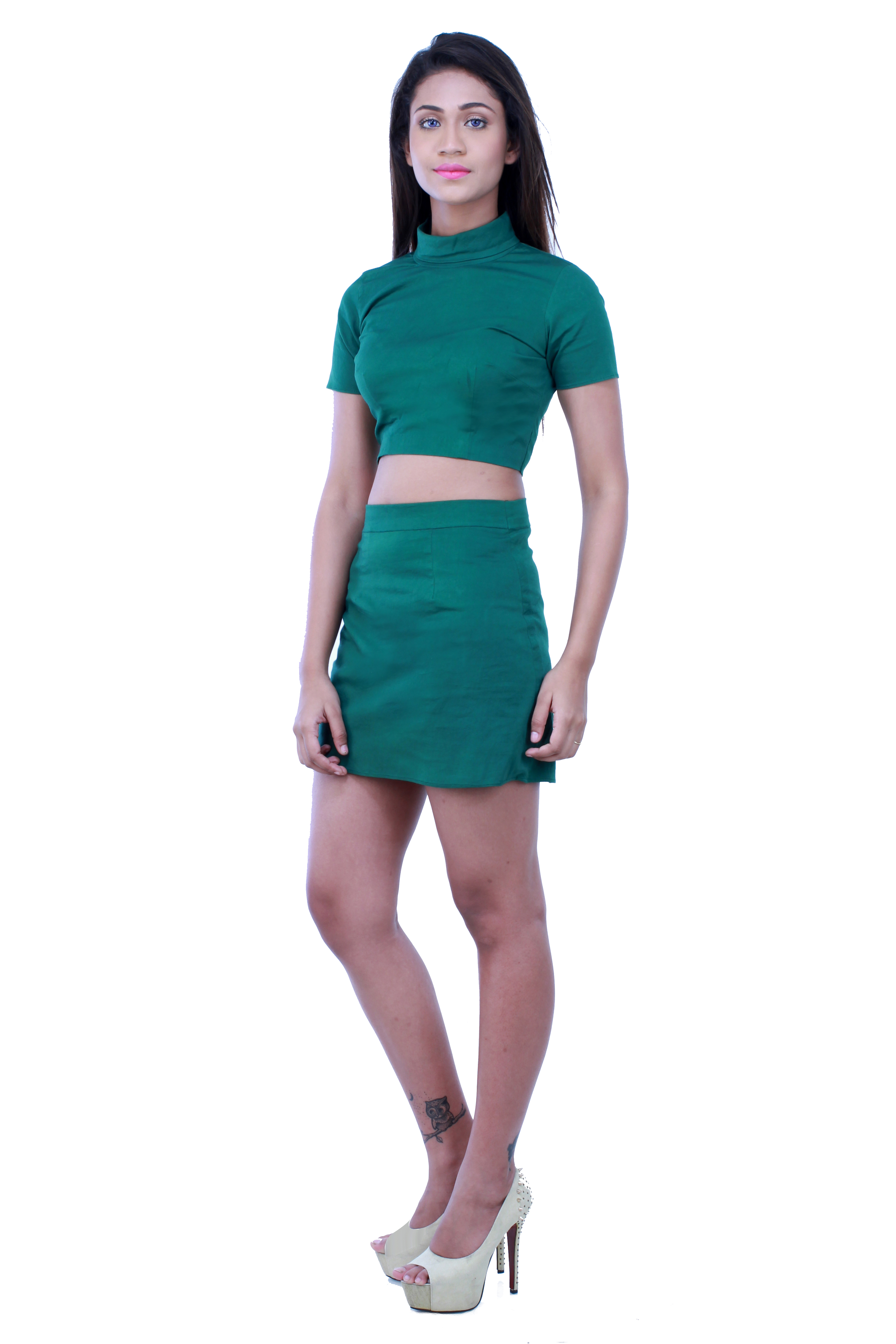 Combined Bodycon Dress