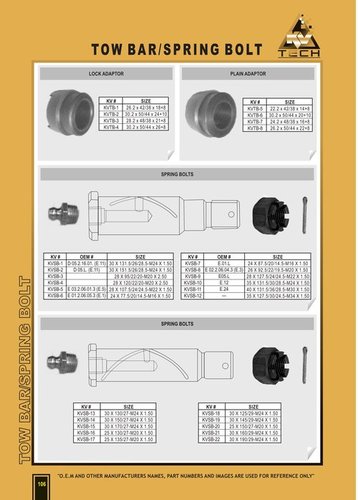 Tow Bar Catalogue All