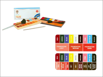 रंगीन प्लेटें