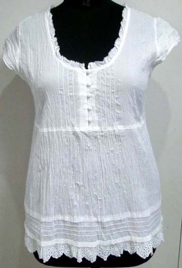 क्रिंकल्ड ब्लाउज़