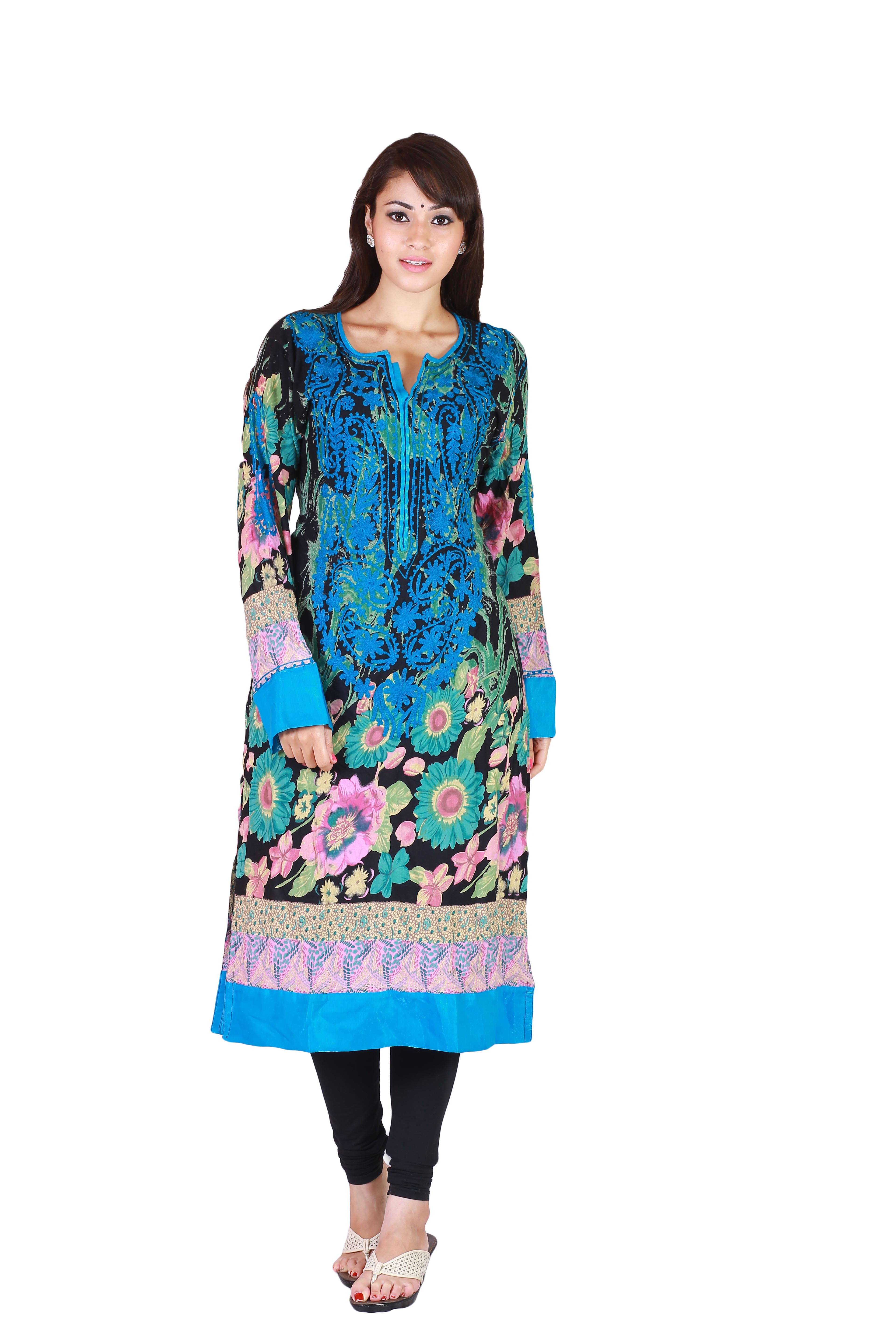 Georgette With Rich Embroiedary