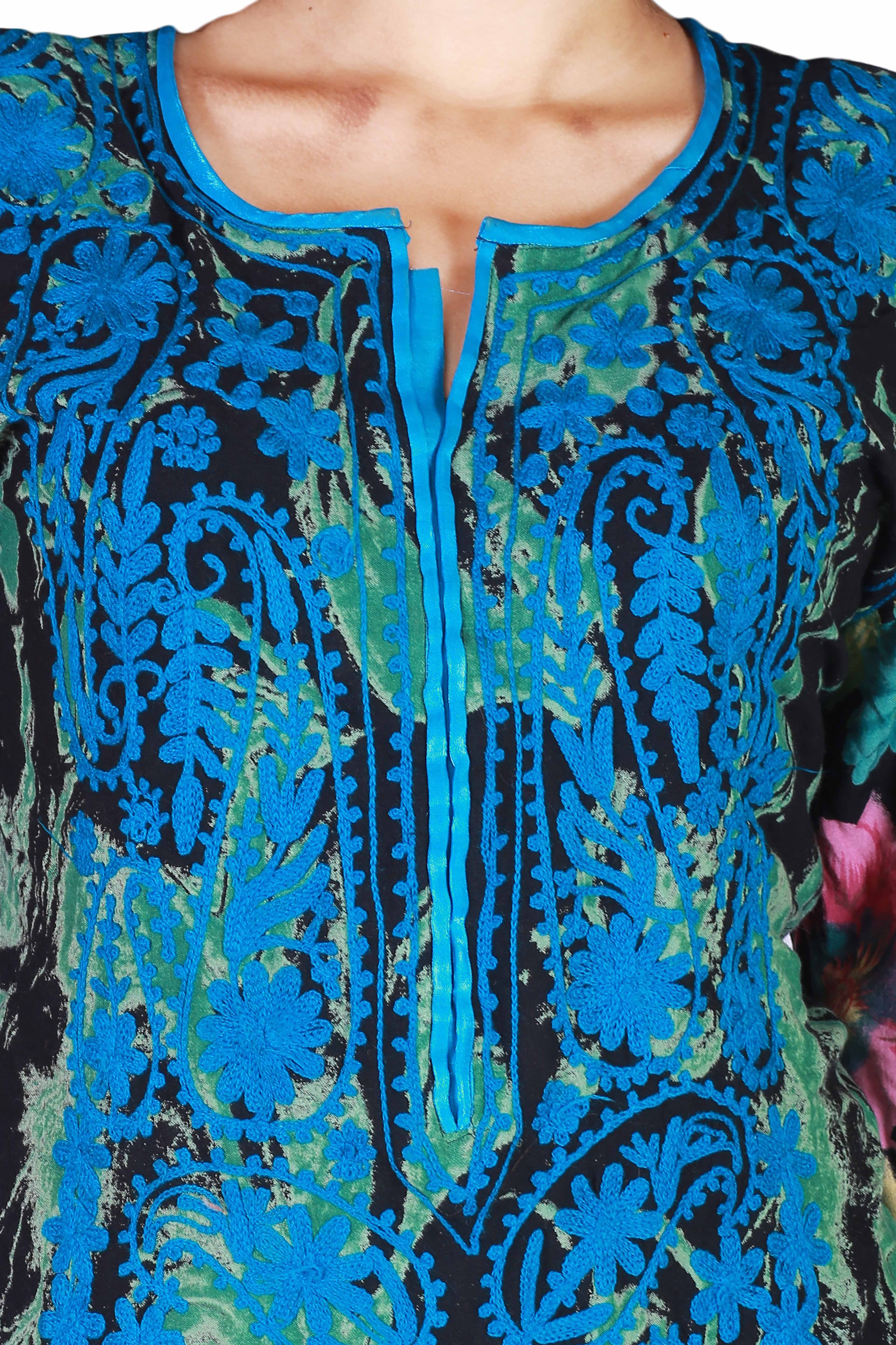 Georgette With Rich Embroiedary