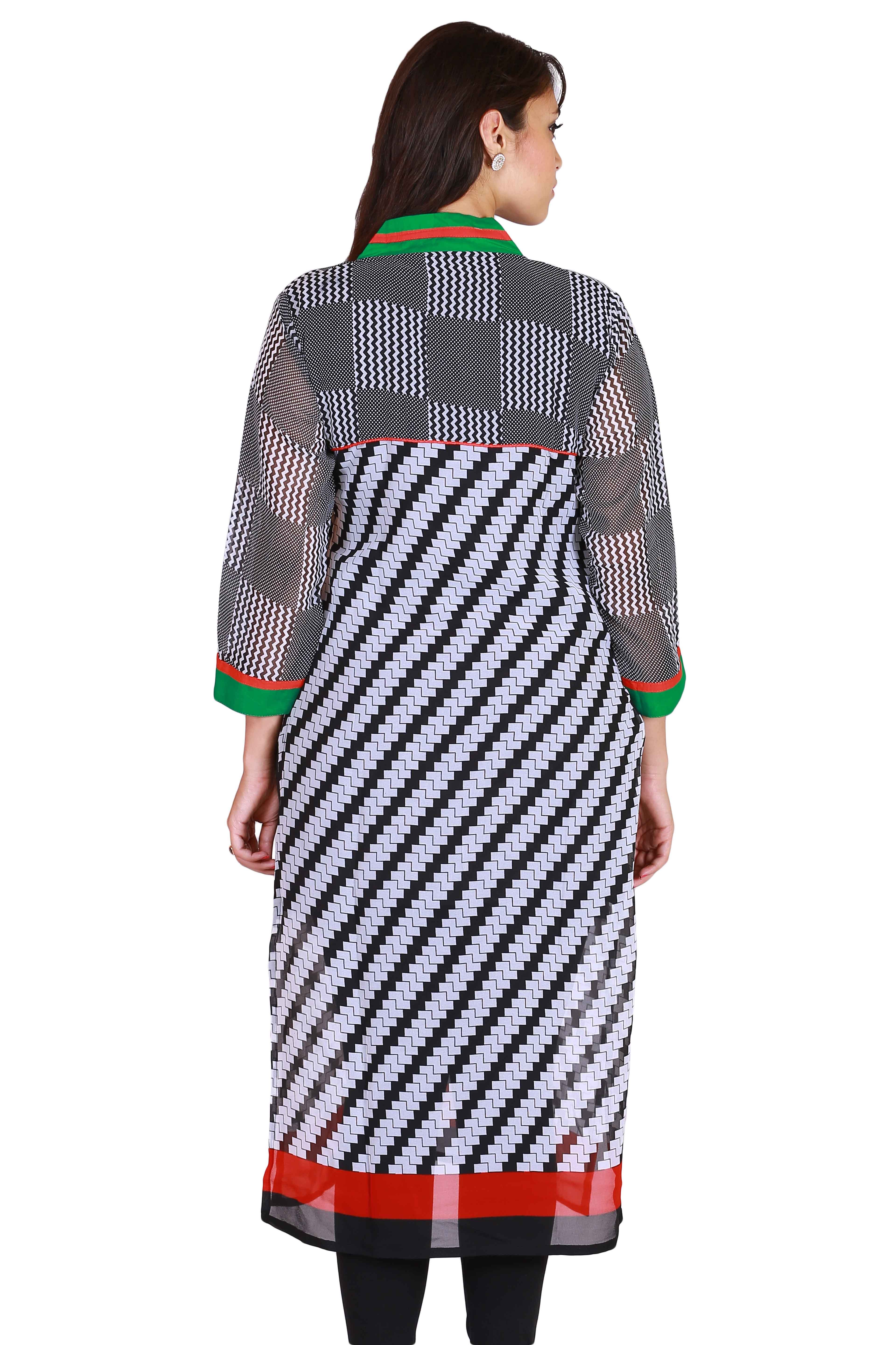 Chiffon With Latest Print