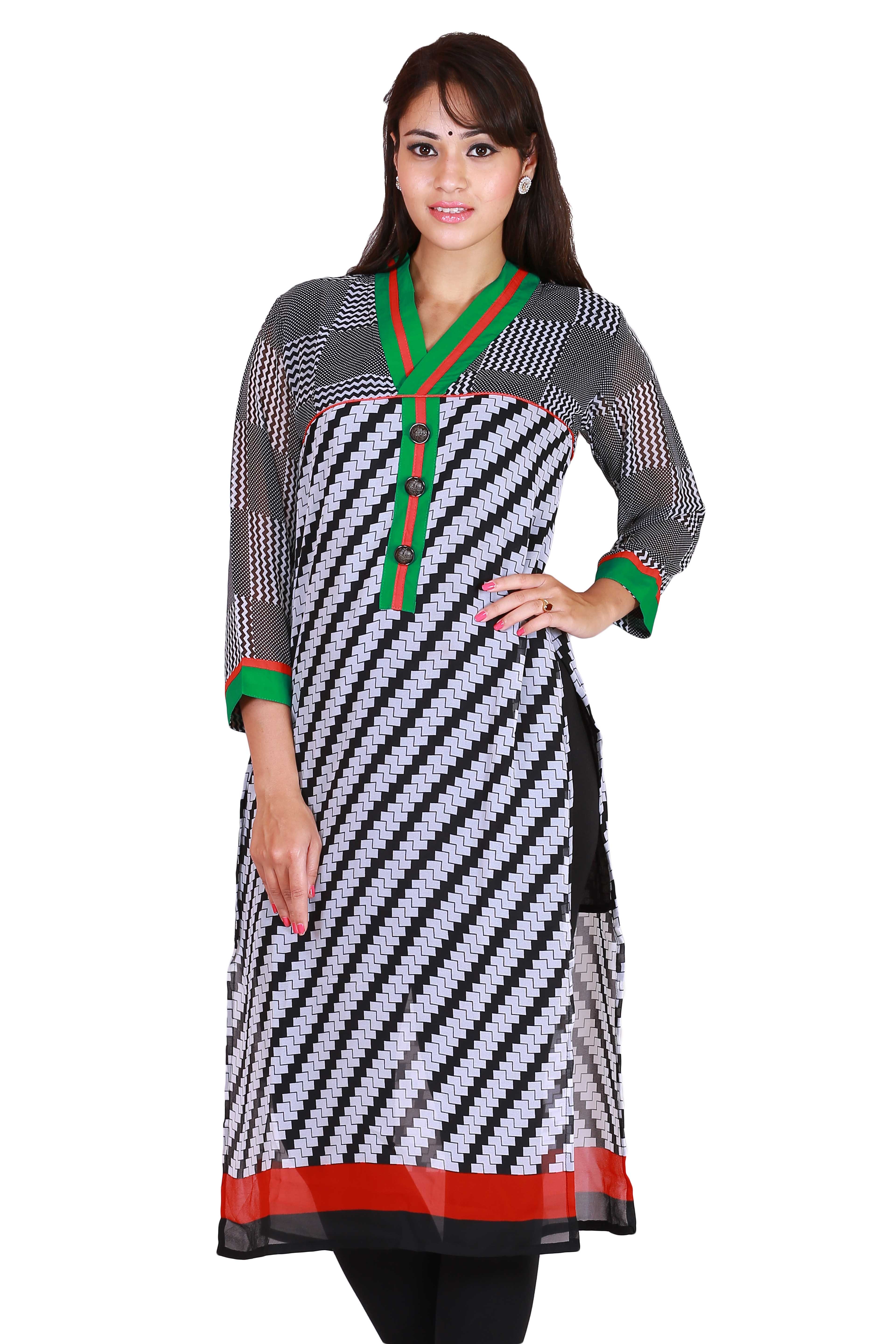 Chiffon With Latest Print