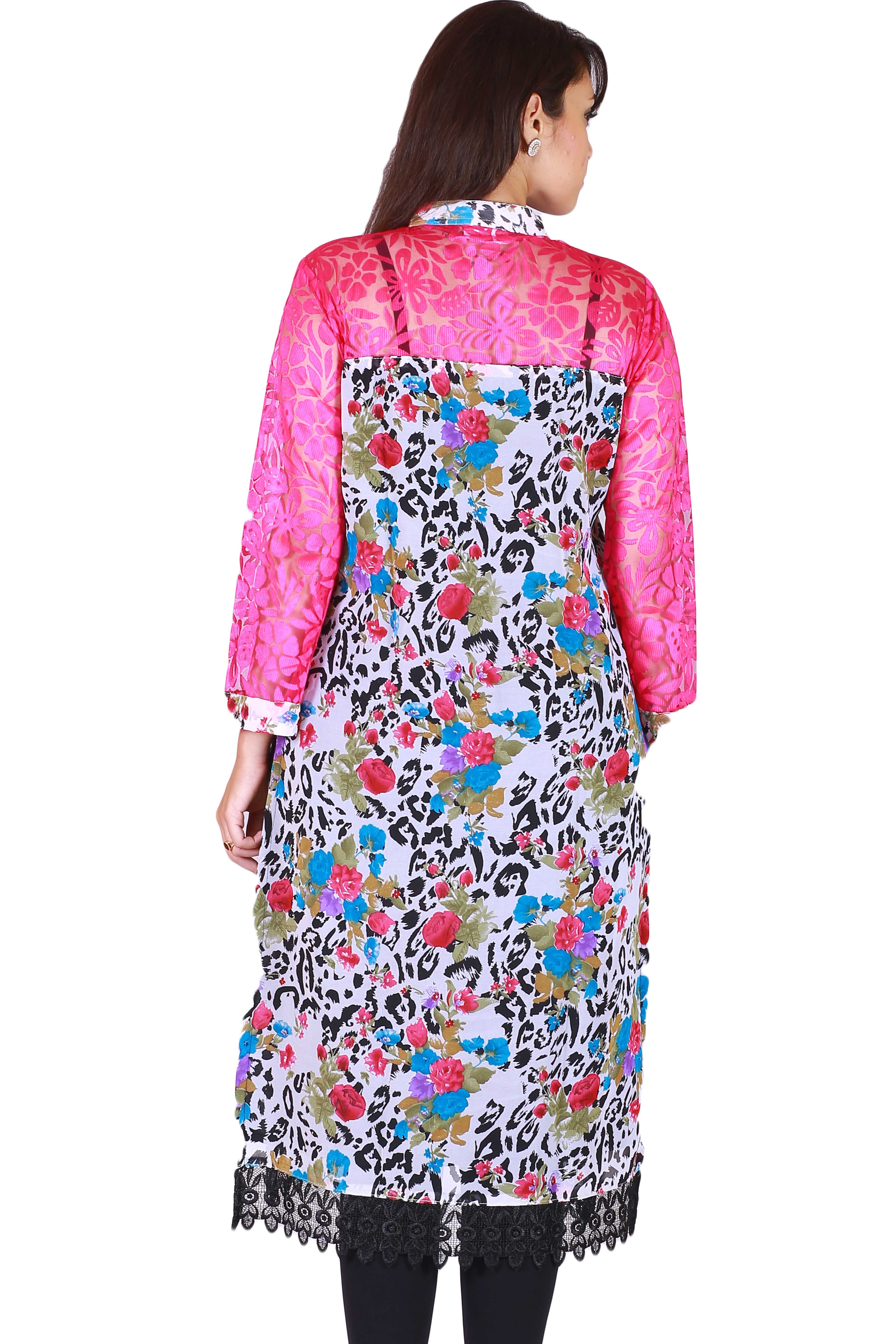 Rich Georgette With Digital Print