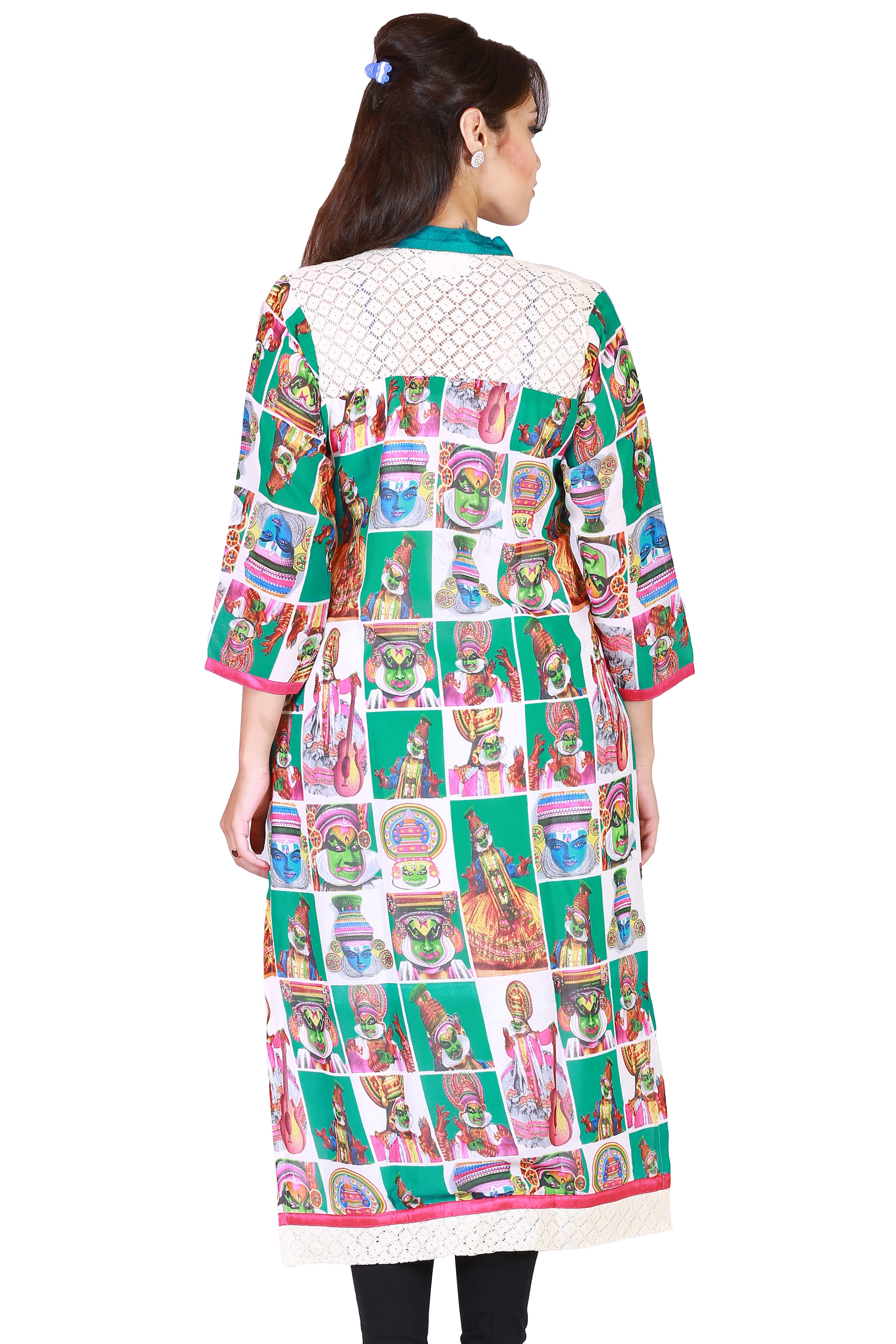 Rich Georgette With Latest Khathak Digital Print