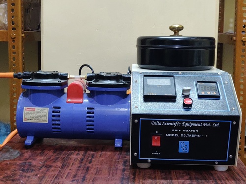 Delta Spin Coater - Stainless Steel, 355.6 X 228.6 X 304.8 Mm | 300 To 10,000 Rpm, Lcd Display, Semi-automatic Operation